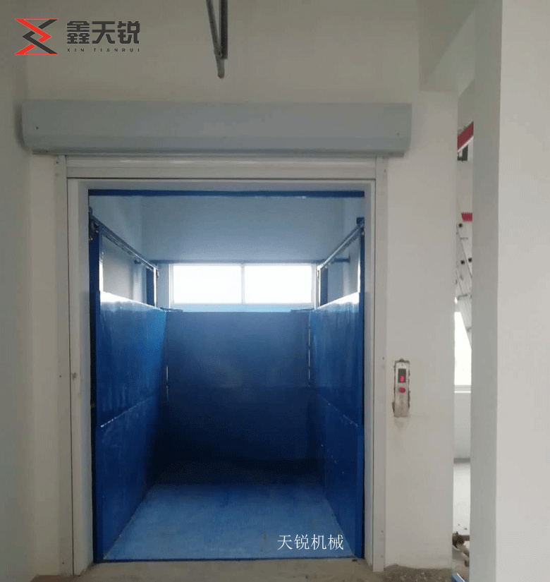 新余上货专用导轨式升降货梯